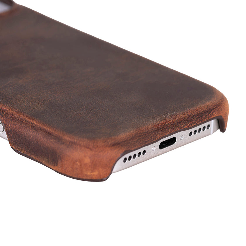 iPhone 17 Leather Snap Case