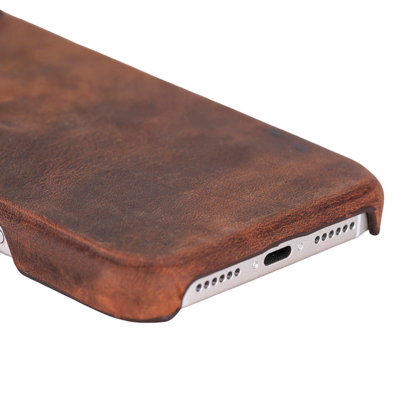 iPhone 17 Pro Max Leather Snap Case