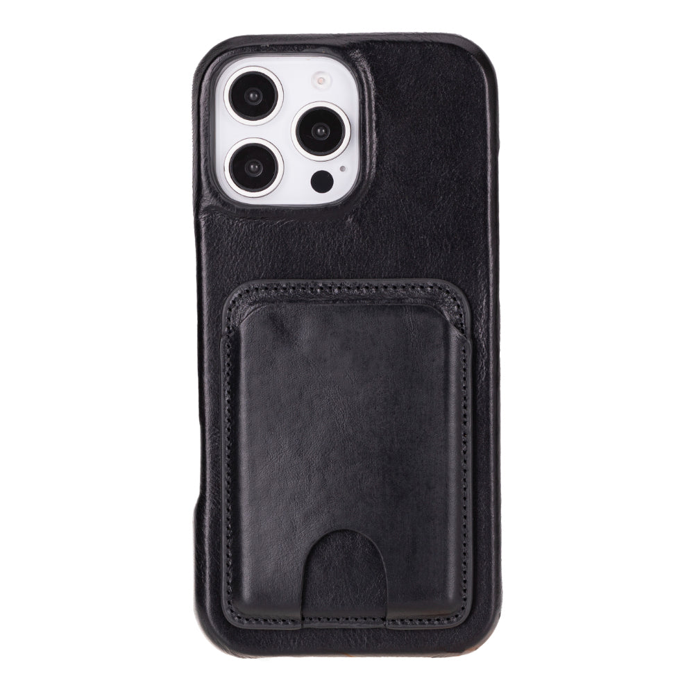 Gordi Leather Magnetic Card Holder