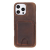 Gordi Leather Magnetic Card Holder