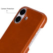 iPhone 17 Leather Snap Case