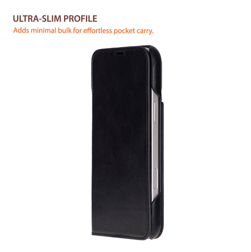 Luca iPhone 17 Pro Deri Kılıf