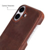 iPhone 17 Leather Snap Case