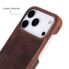 iPhone 17 Pro Leather Snap Case