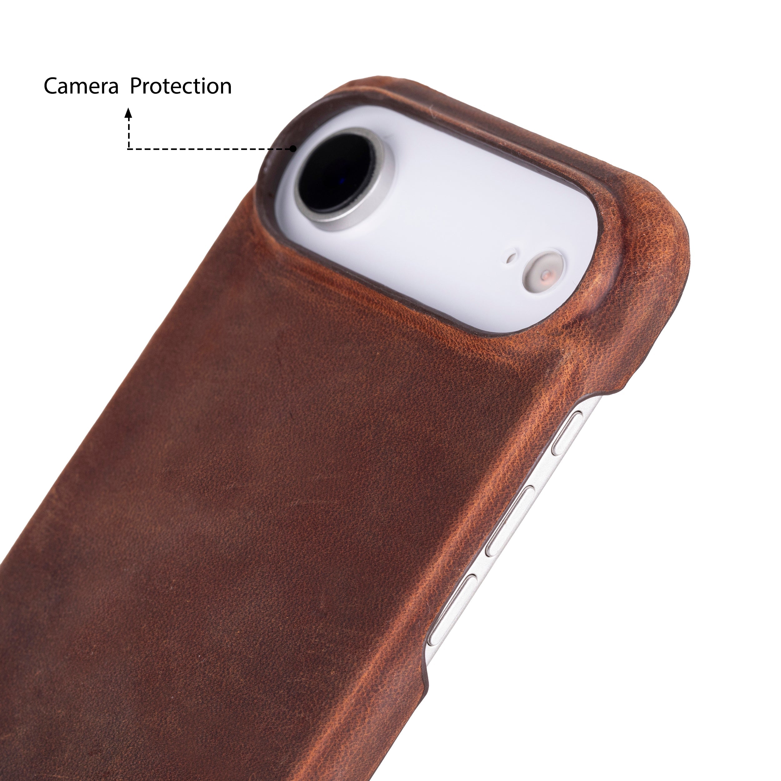 iPhone 17 Air Leather Snap Case