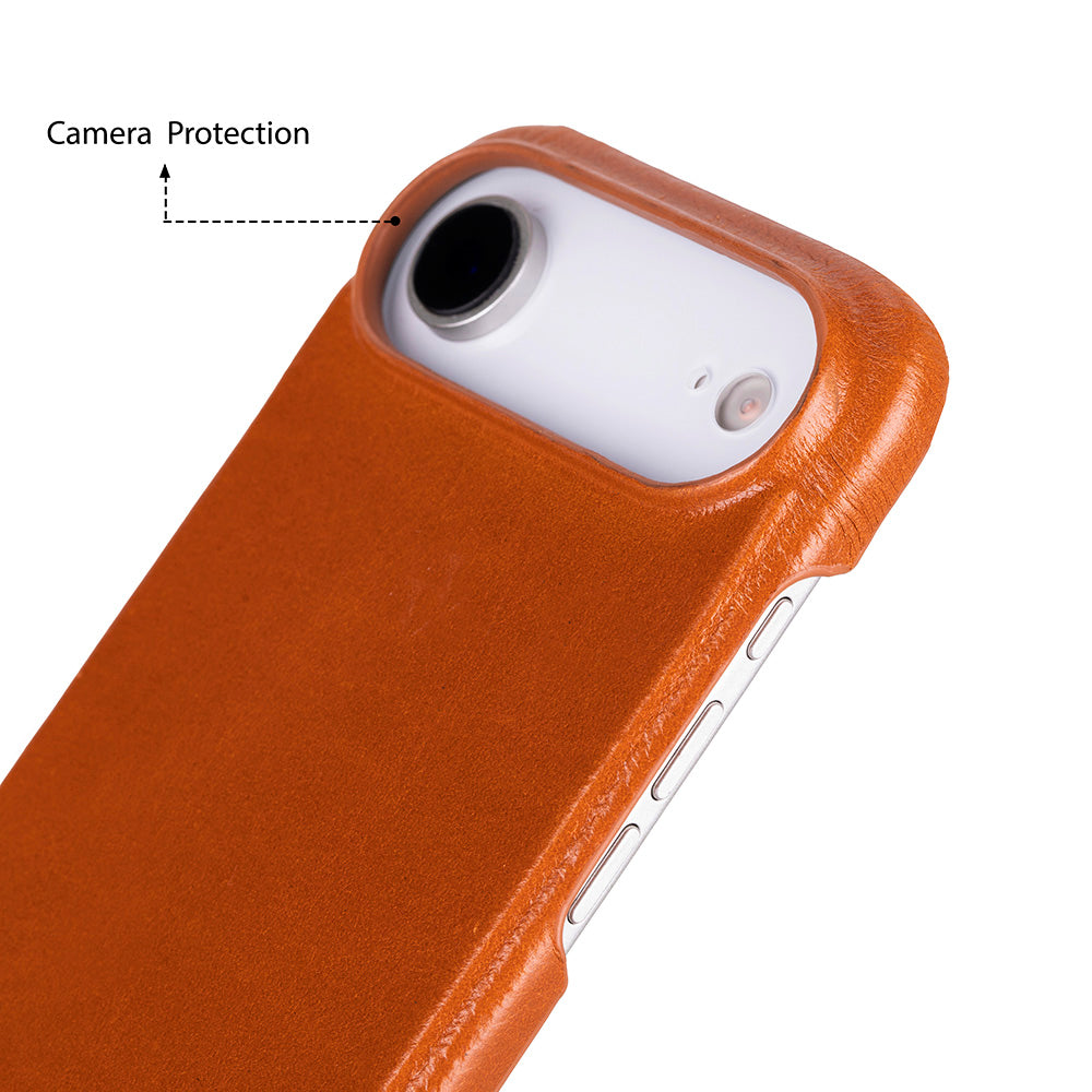iPhone 17 Air Leather Snap Case