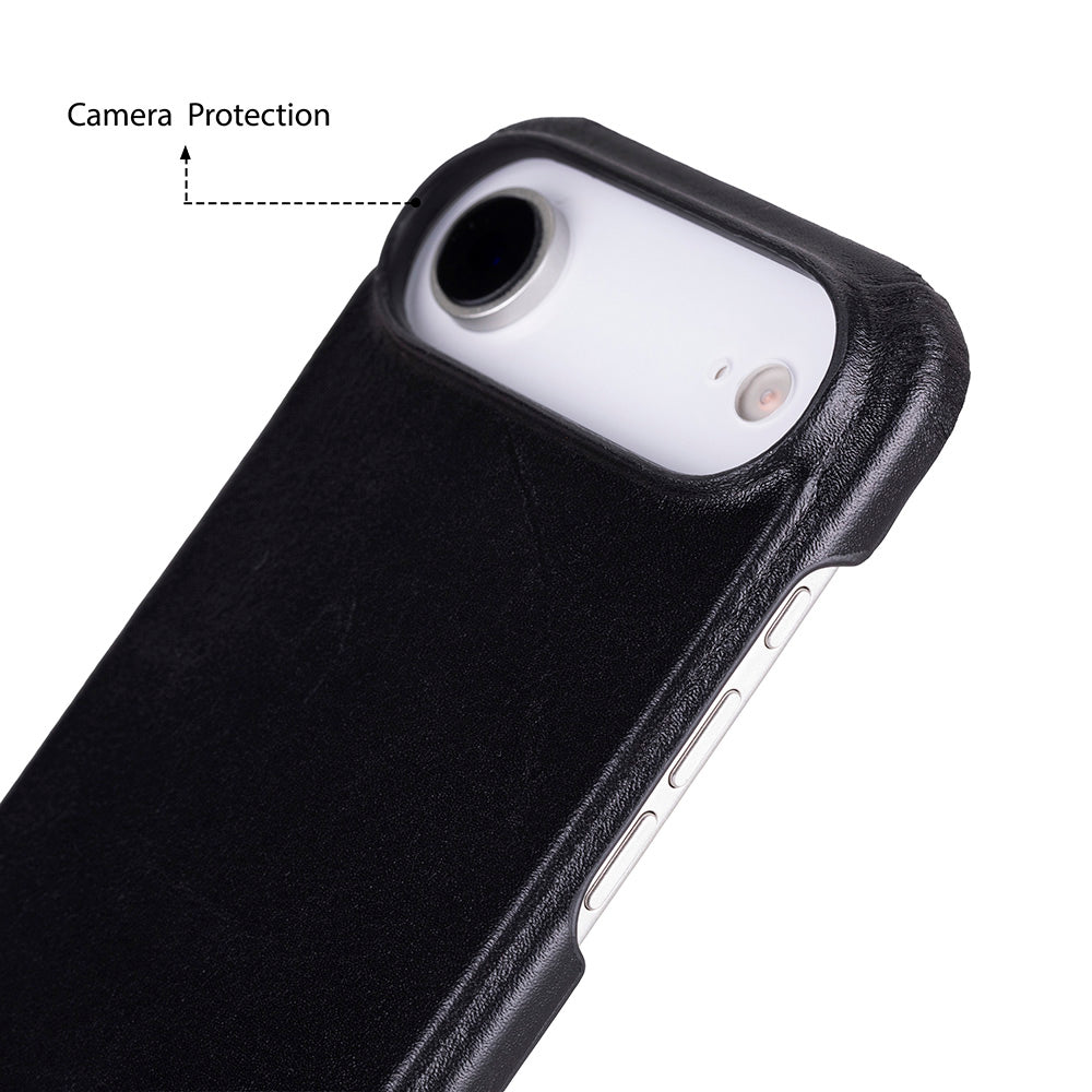 iPhone 17 Air Leather Snap Case