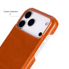 iPhone 17 Pro Max Leather Snap Case