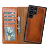 Samsung Galaxy S23 Leather Detachable Wallet Case