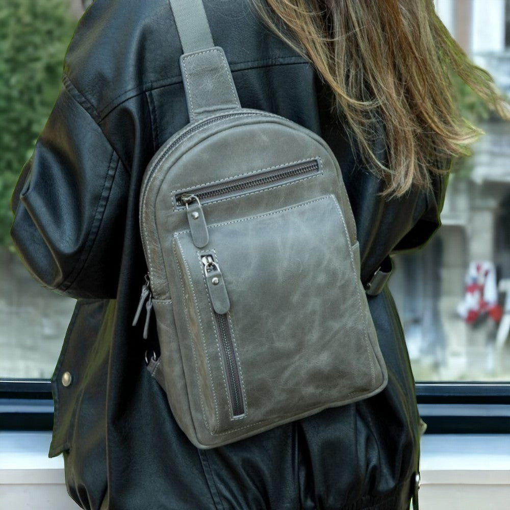 Cool Leather Crossbody Bag