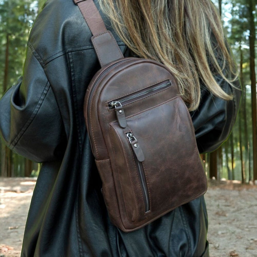 Cool Leather Crossbody Bag
