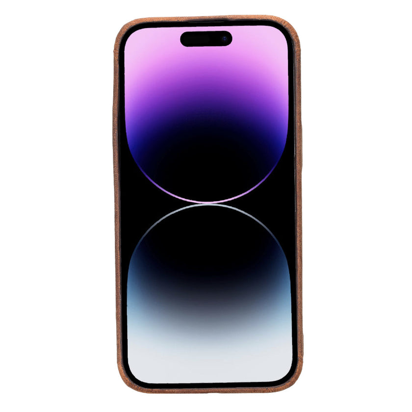 iPhone 15 Pro Leather Snap Case