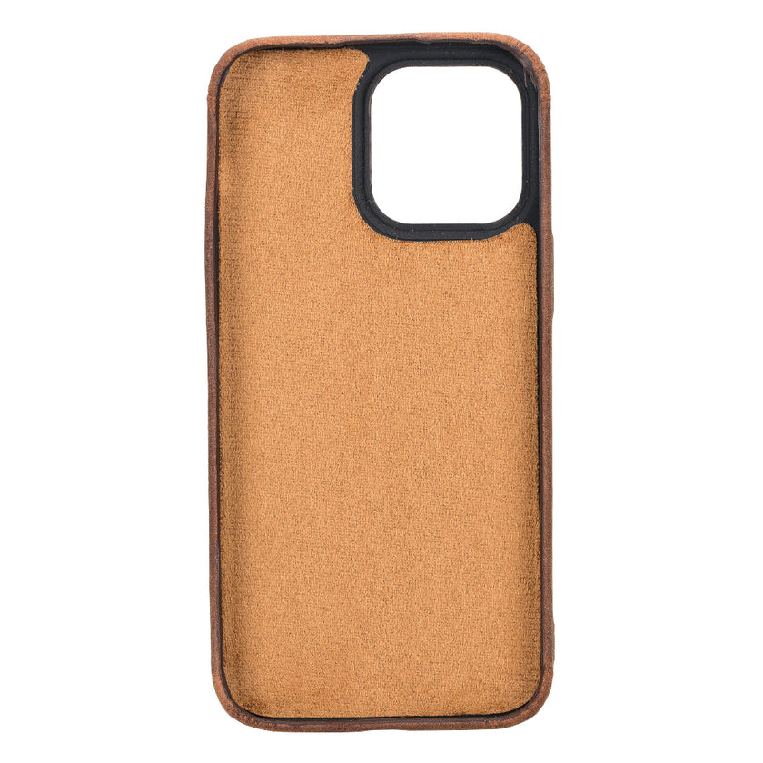 iPhone 15 Pro Max Leather Snap Case