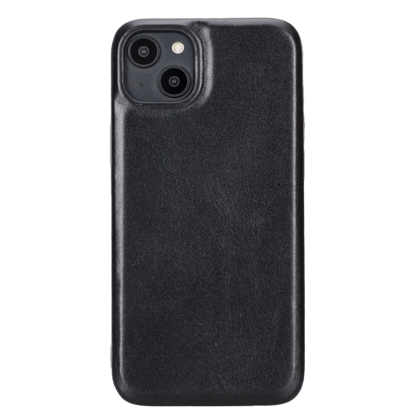 iPhone 15 Leather Snap Case