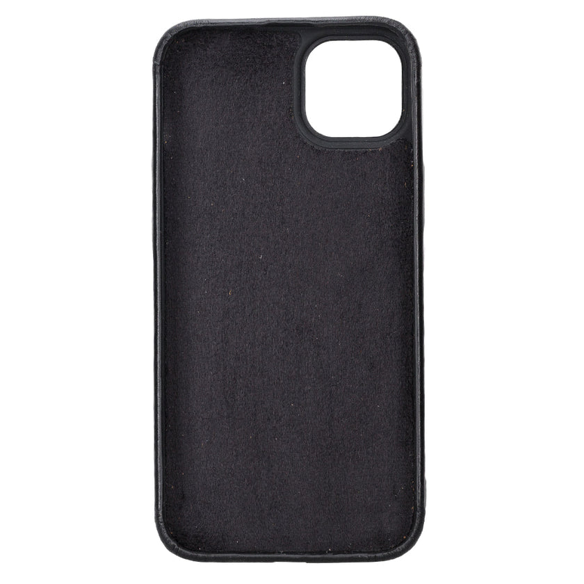 iPhone 15 Leather Snap Case