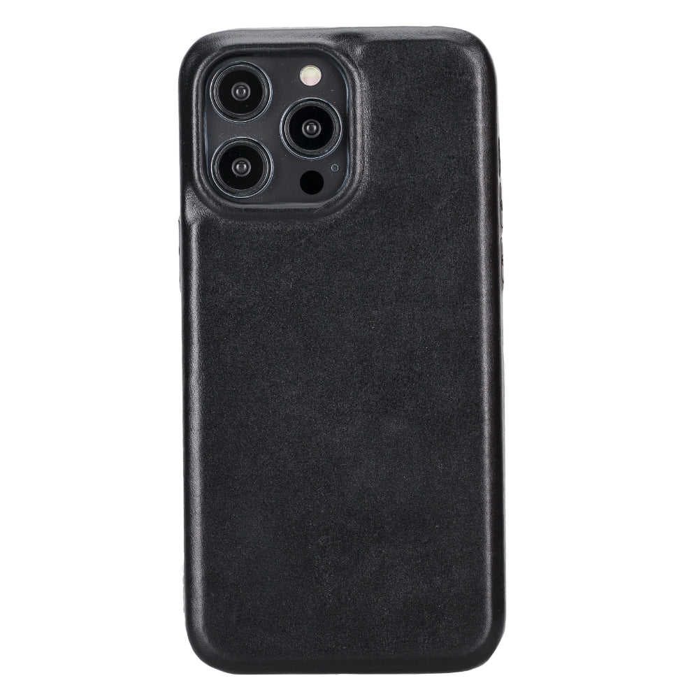 iPhone 15 Pro Leather Snap Case