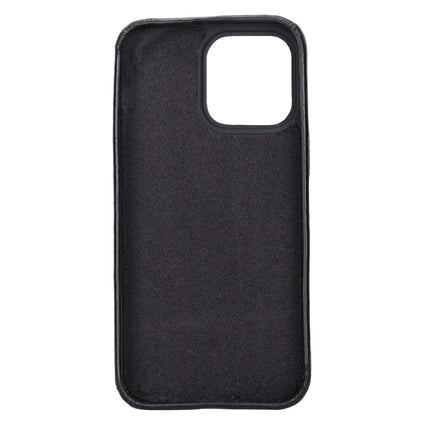 iPhone 15 Pro Leather Snap Case