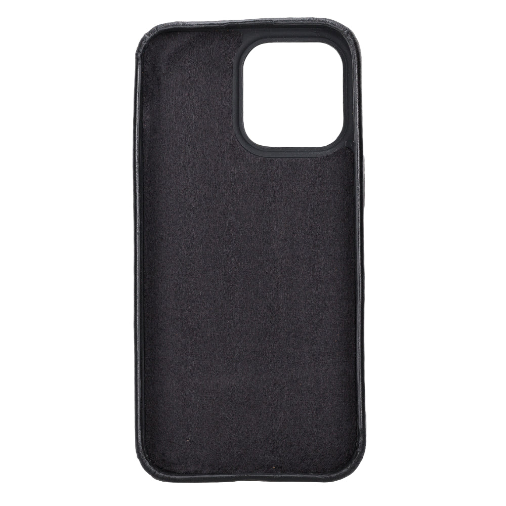 iPhone 15 Pro Max Leather Snap Case