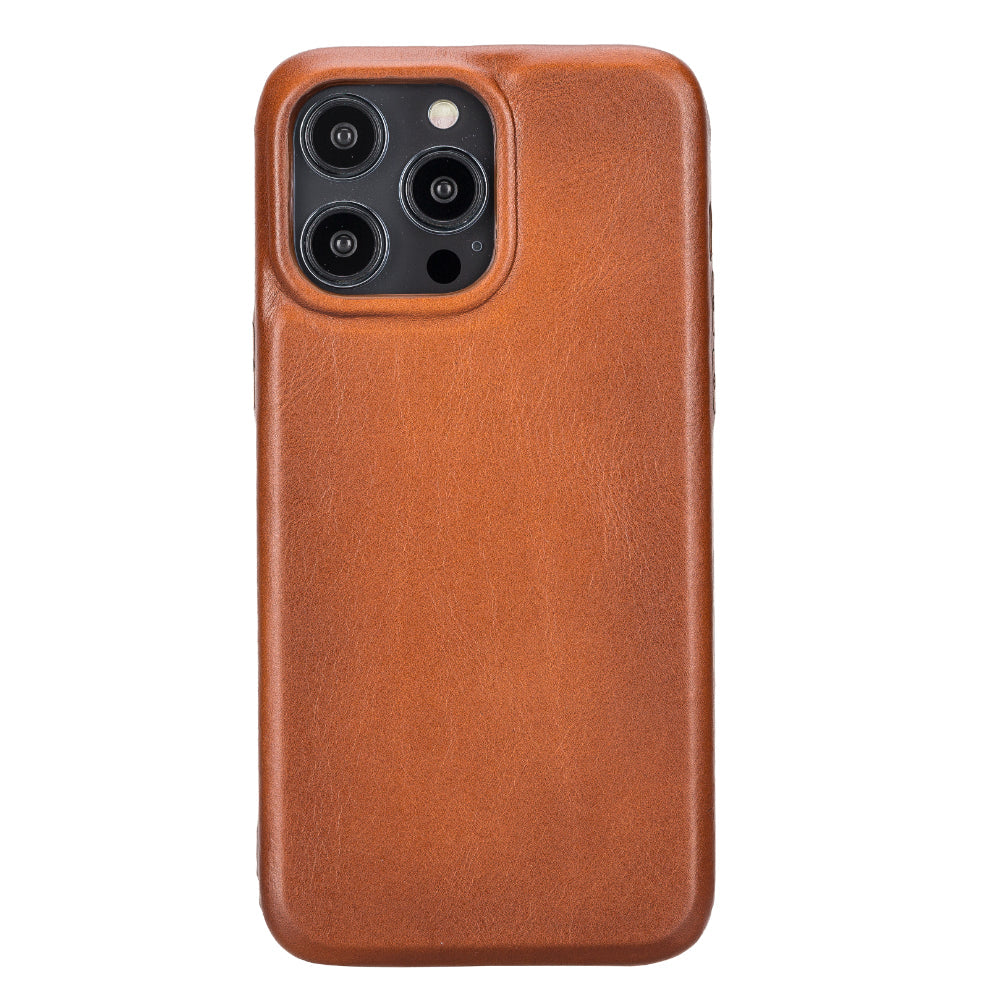 iPhone 15 Pro Max Leather Snap Case