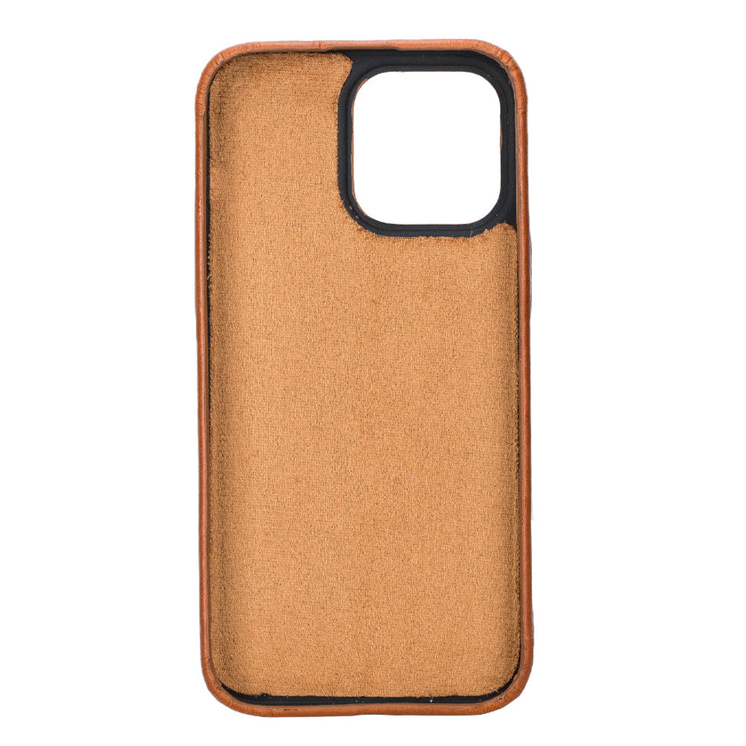 iPhone 15 Pro Max Leather Snap Case