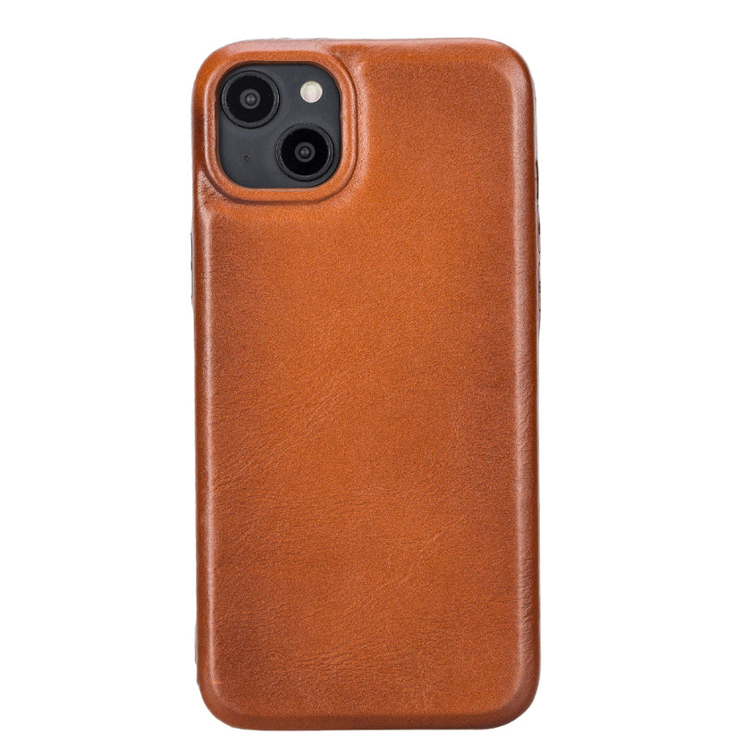 iPhone 15 Leather Snap Case