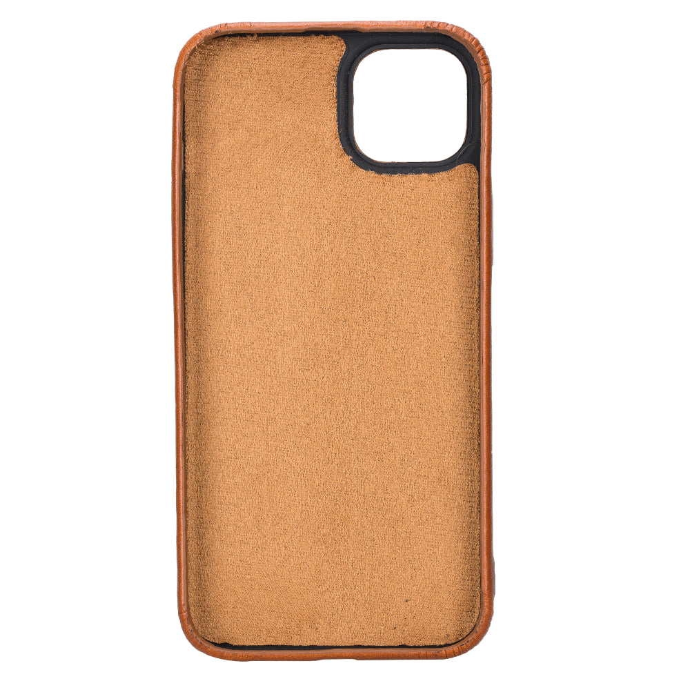 iPhone 15 Leather Snap Case