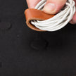 Epsilon Leather Travel Cable Organizer