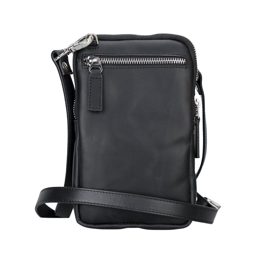 Enzo Leather Crossbody Bag