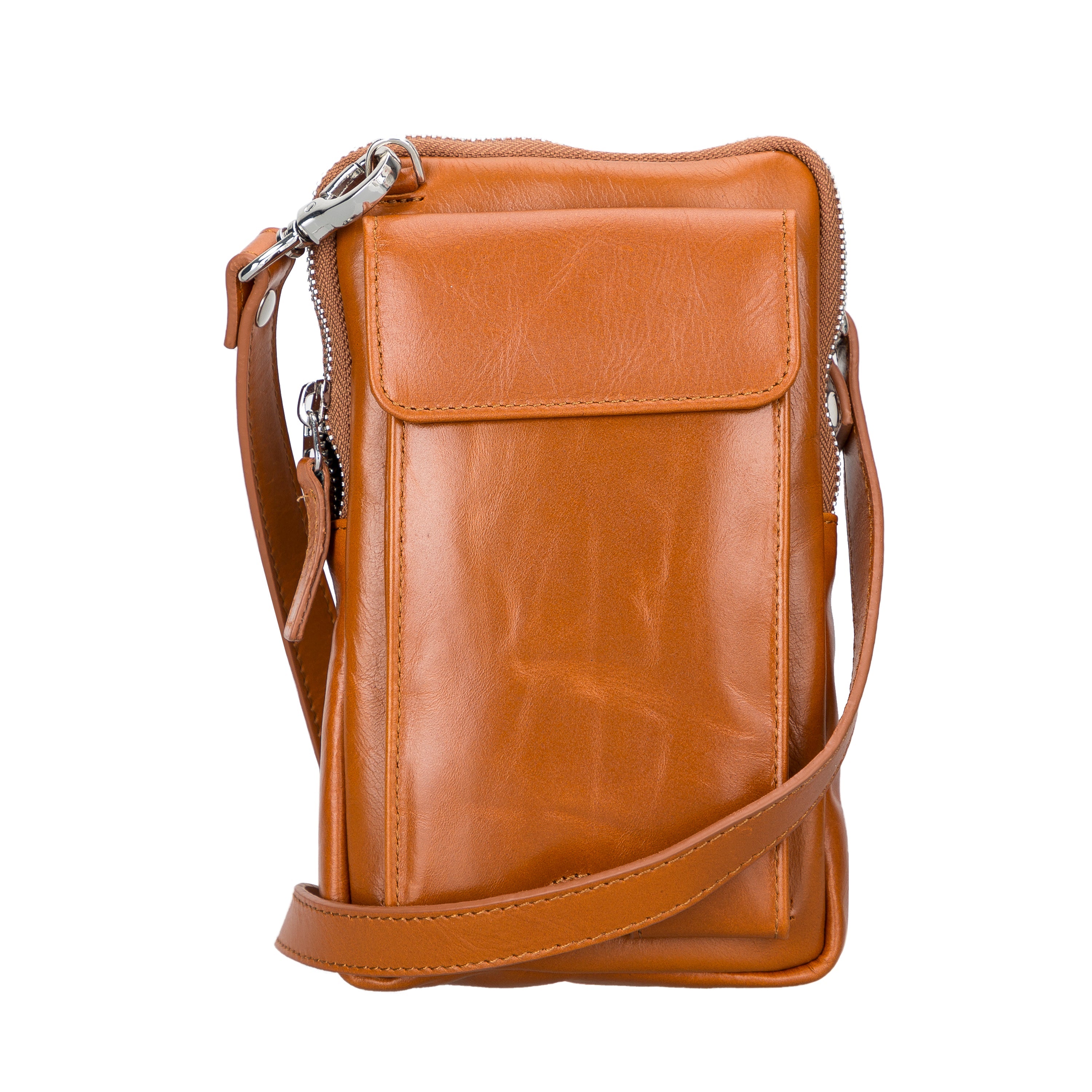 Enzo Leather Crossbody Bag