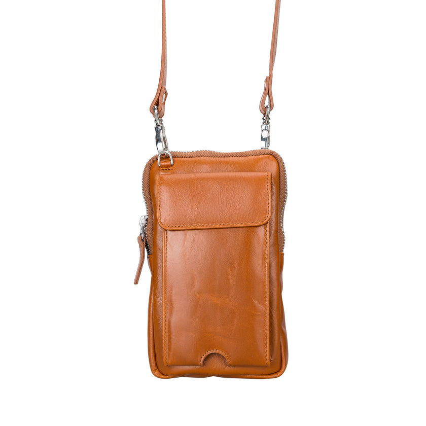 Enzo Leather Crossbody Bag