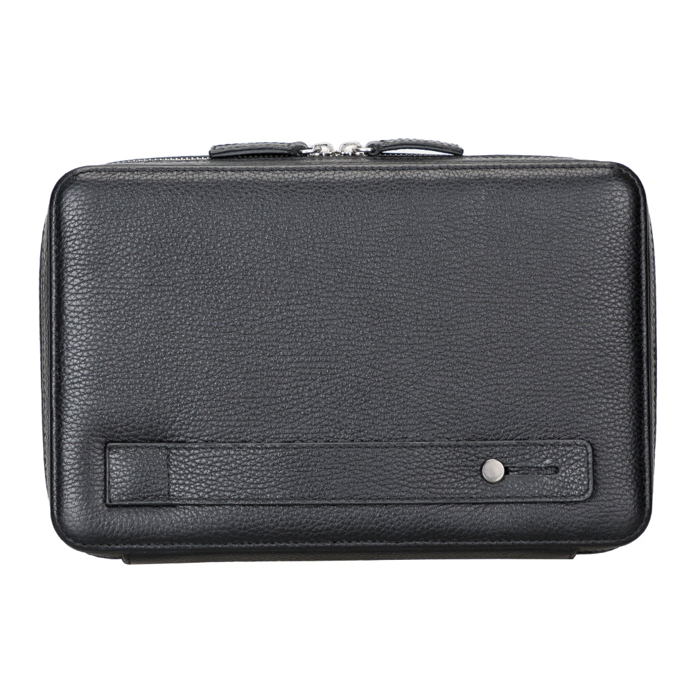 Epsilon Leather Travel Cable Organizer