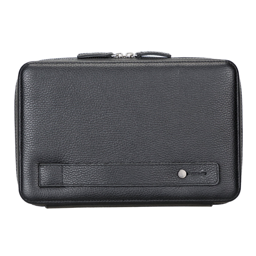 Epsilon Leather Travel Cable Organizer