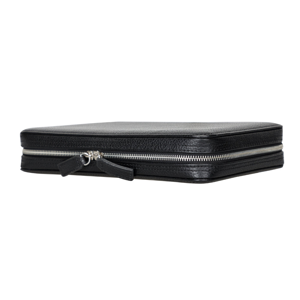 Epsilon Leather Travel Cable Organizer