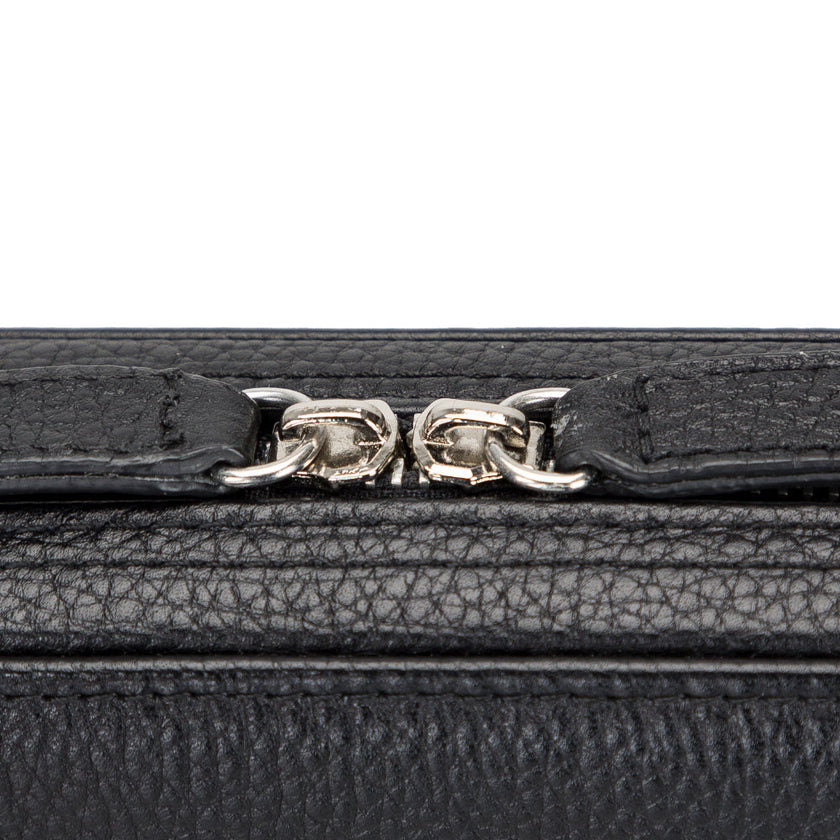 Epsilon Leather Travel Cable Organizer