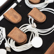 Epsilon Leather Travel Cable Organizer