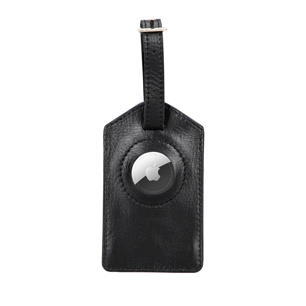 Kula AirTag Leather Luggage Tag