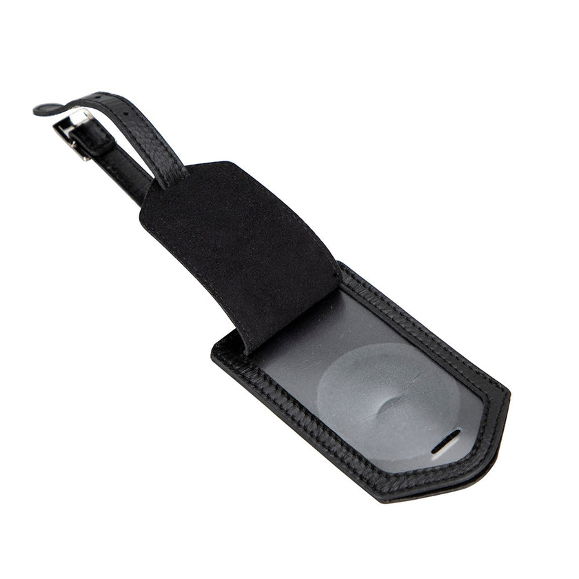 Kula AirTag Leather Luggage Tag