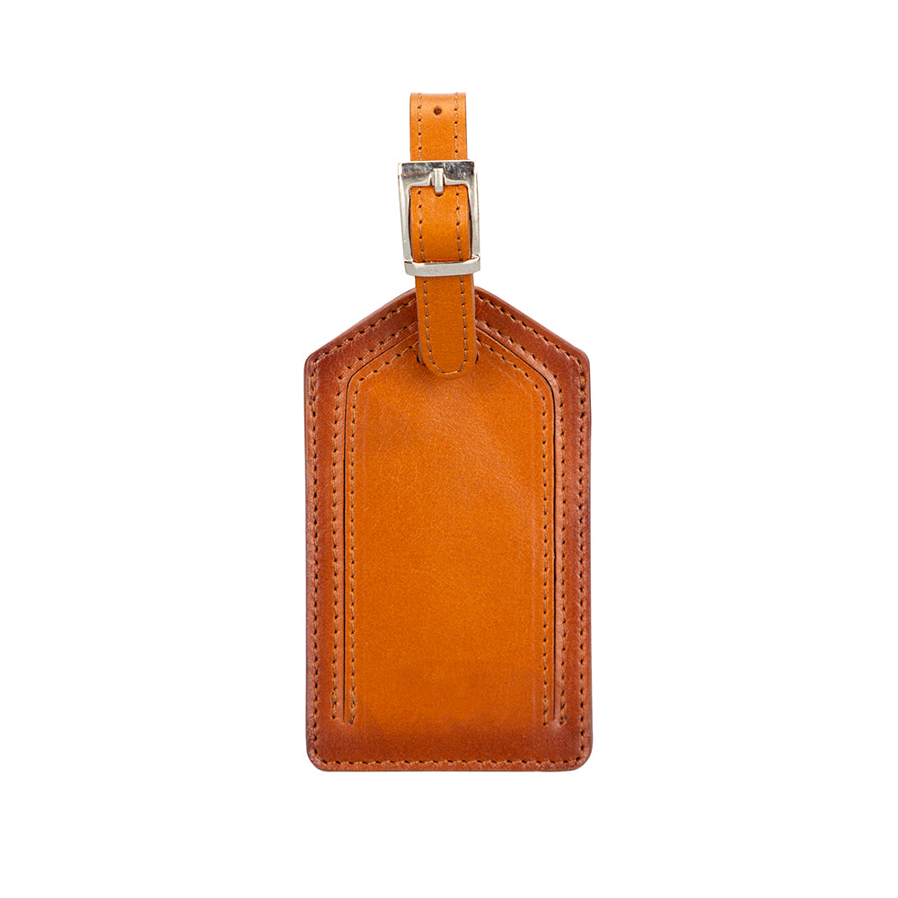 Kula AirTag Leather Luggage Tag