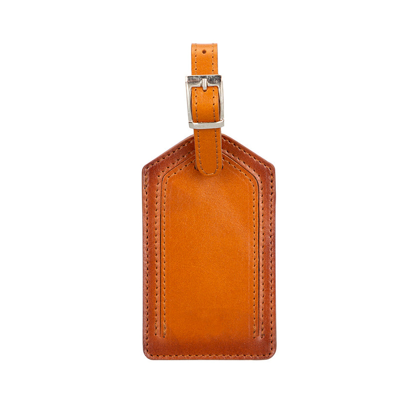 Kula AirTag Leather Luggage Tag