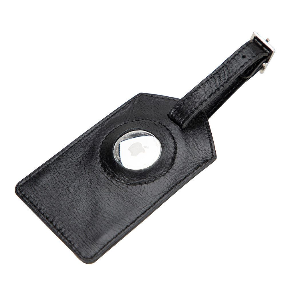 Kula AirTag Leather Luggage Tag