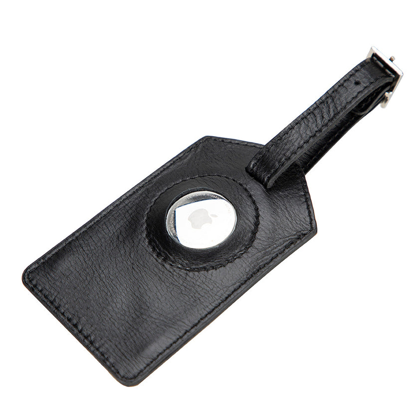 Kula AirTag Leather Luggage Tag