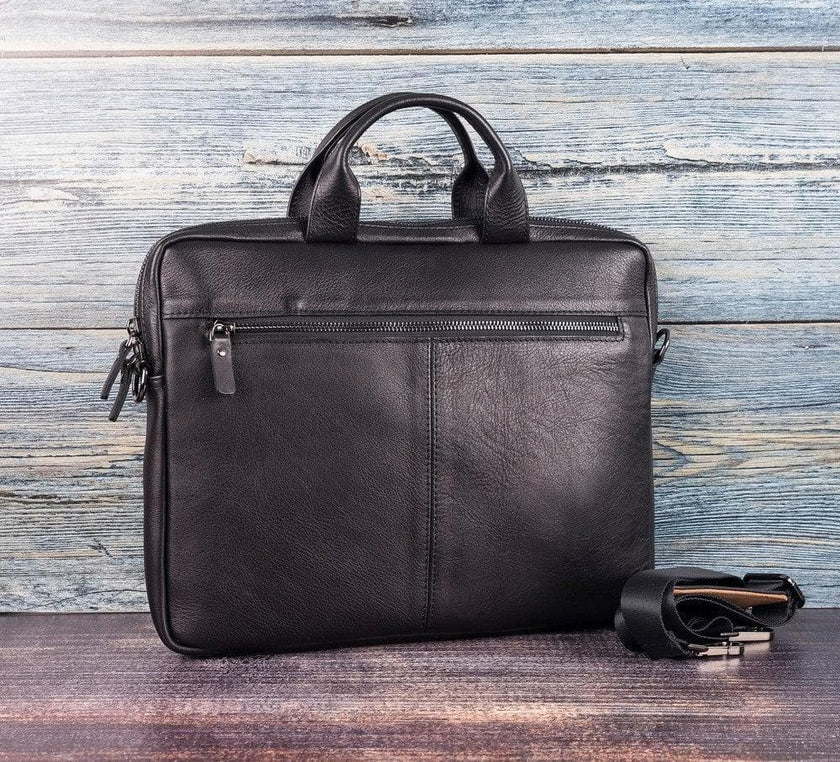  Apollo Geniun Leather Laptop Bag For 13