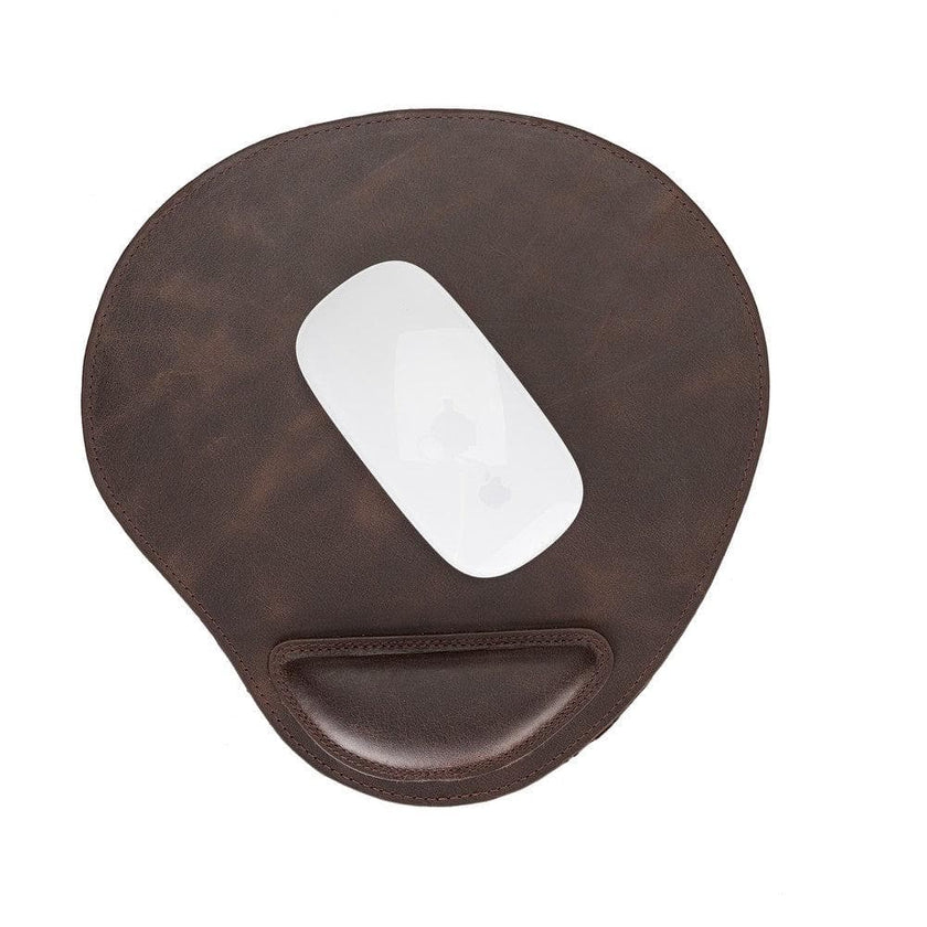 Cushioned Leather Mouse Pad