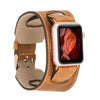 Leather Apple Watch Bands - Cuff Style