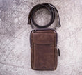 Enzo Leather Crossbody Bag