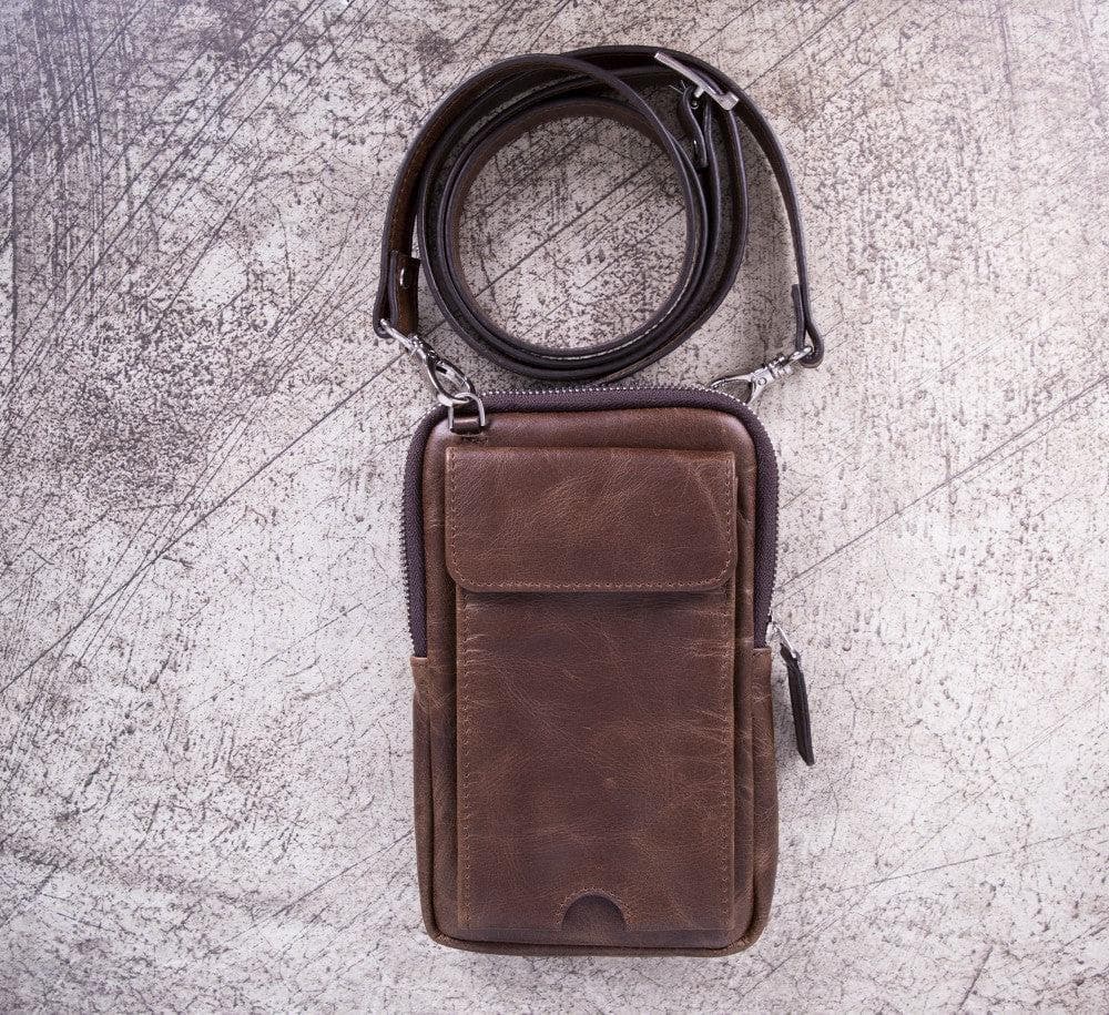 Enzo Leather Crossbody Bag