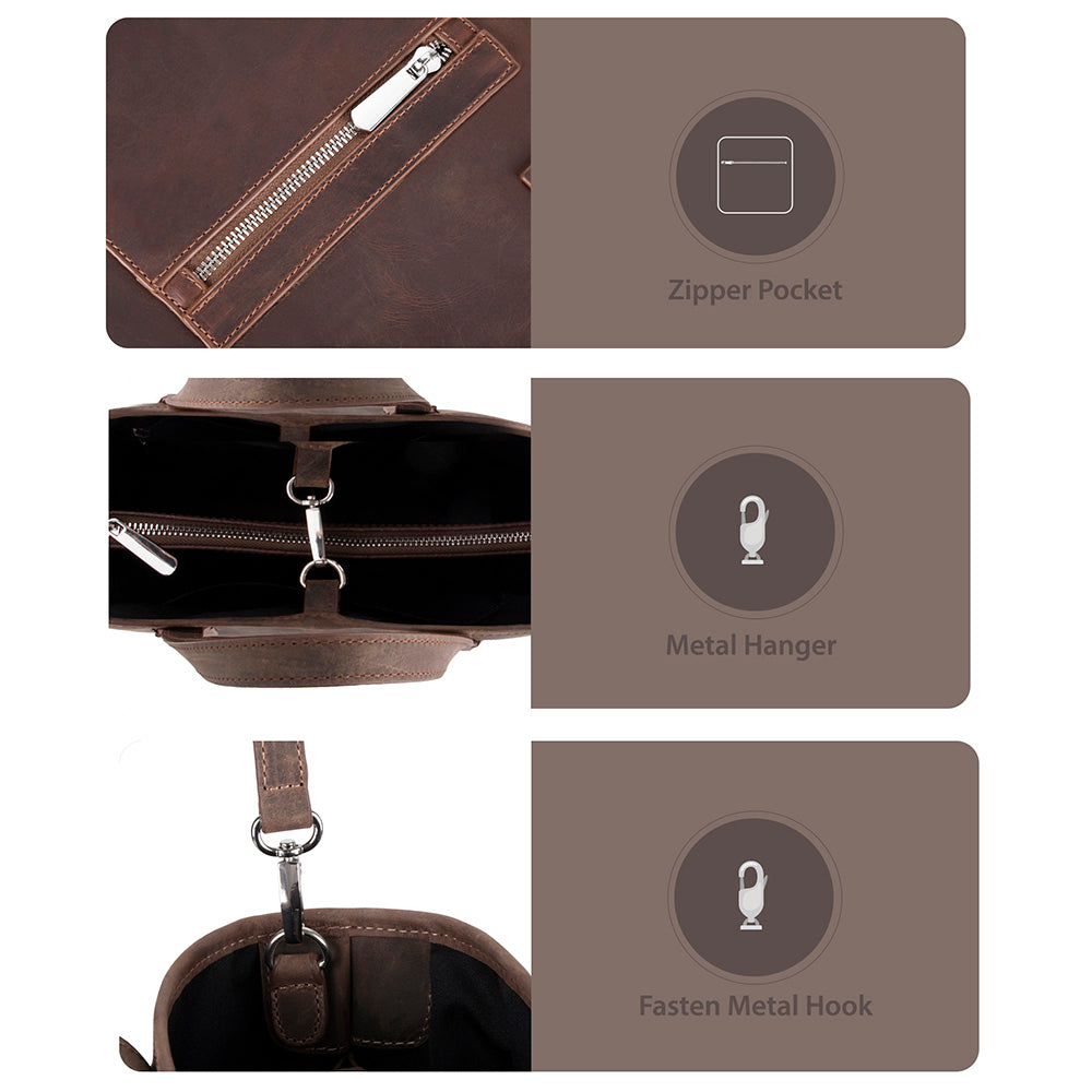 Deck Leather Tote Bag