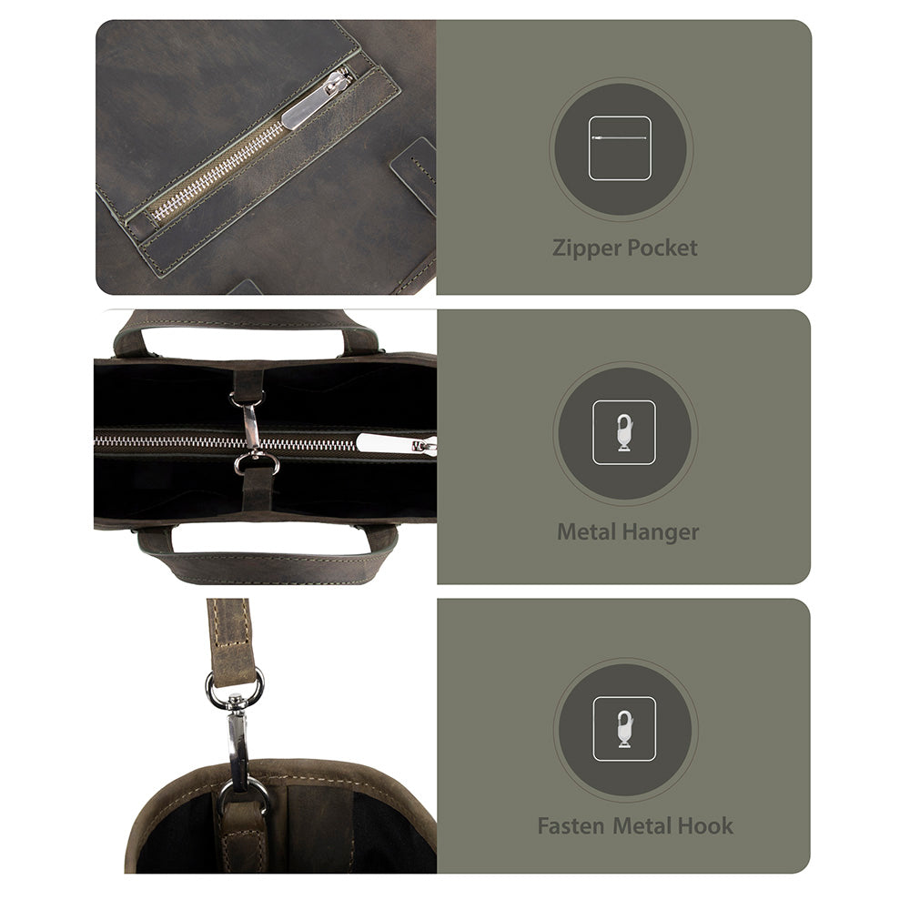 Deck Leather Tote Bag