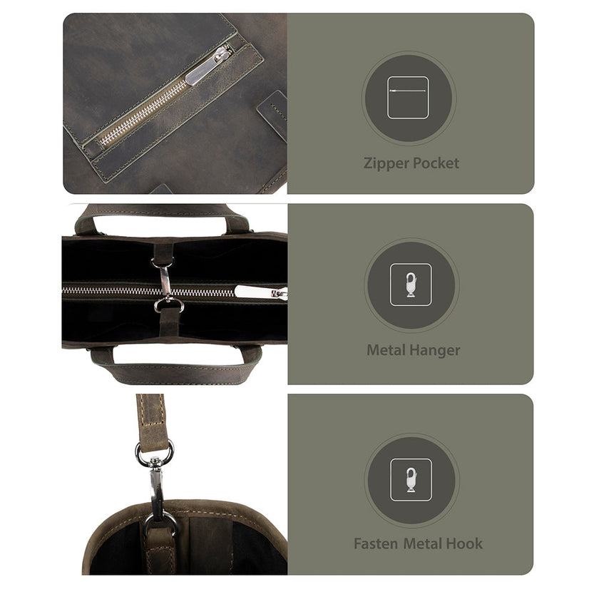 Deck Leather Tote Bag