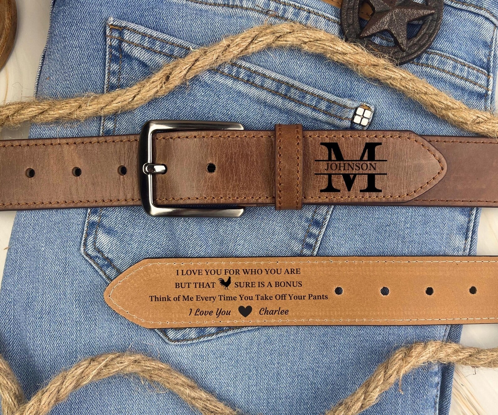 Wolfen Classic Erkek Deri Kemer